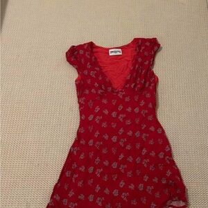 Princess Polly Red Floral Dress